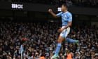 Man City v Sheffield Utd, Villa v Burnley and more: Premier League clockwatch – live