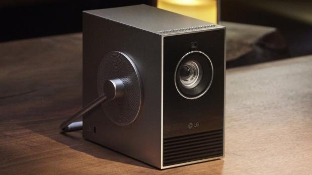 LG CineBeam Qube is a compact 4K projector with excellent color accuracy and a retro design