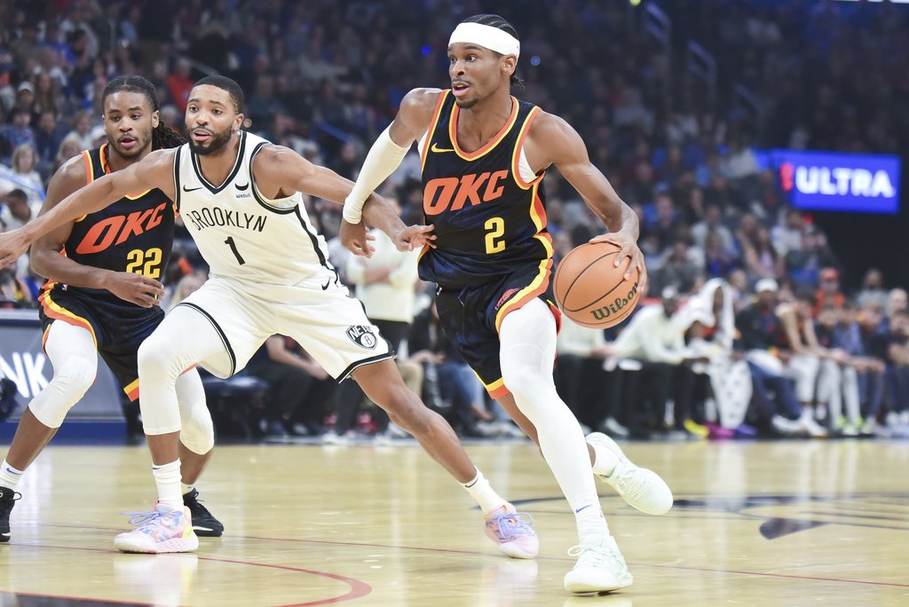 Shai-Gilgeous Alexander, Thunder too much for Nets to handle in 3rd straight loss