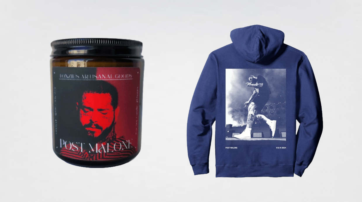 A Post Malone-Scented Candle (and 10 Other Pieces of Posty Fan Merch Taking Over the Internet)
