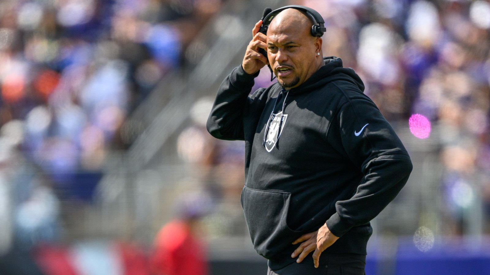 Raiders' Antonio Pierce was caught off guard by the huge change the Panthers made before their matchup