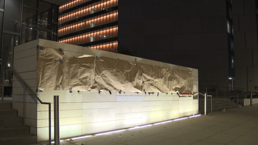 Los Angeles man arrested for spray-painting ‘Free Palestine!’ on LAPD headquarters