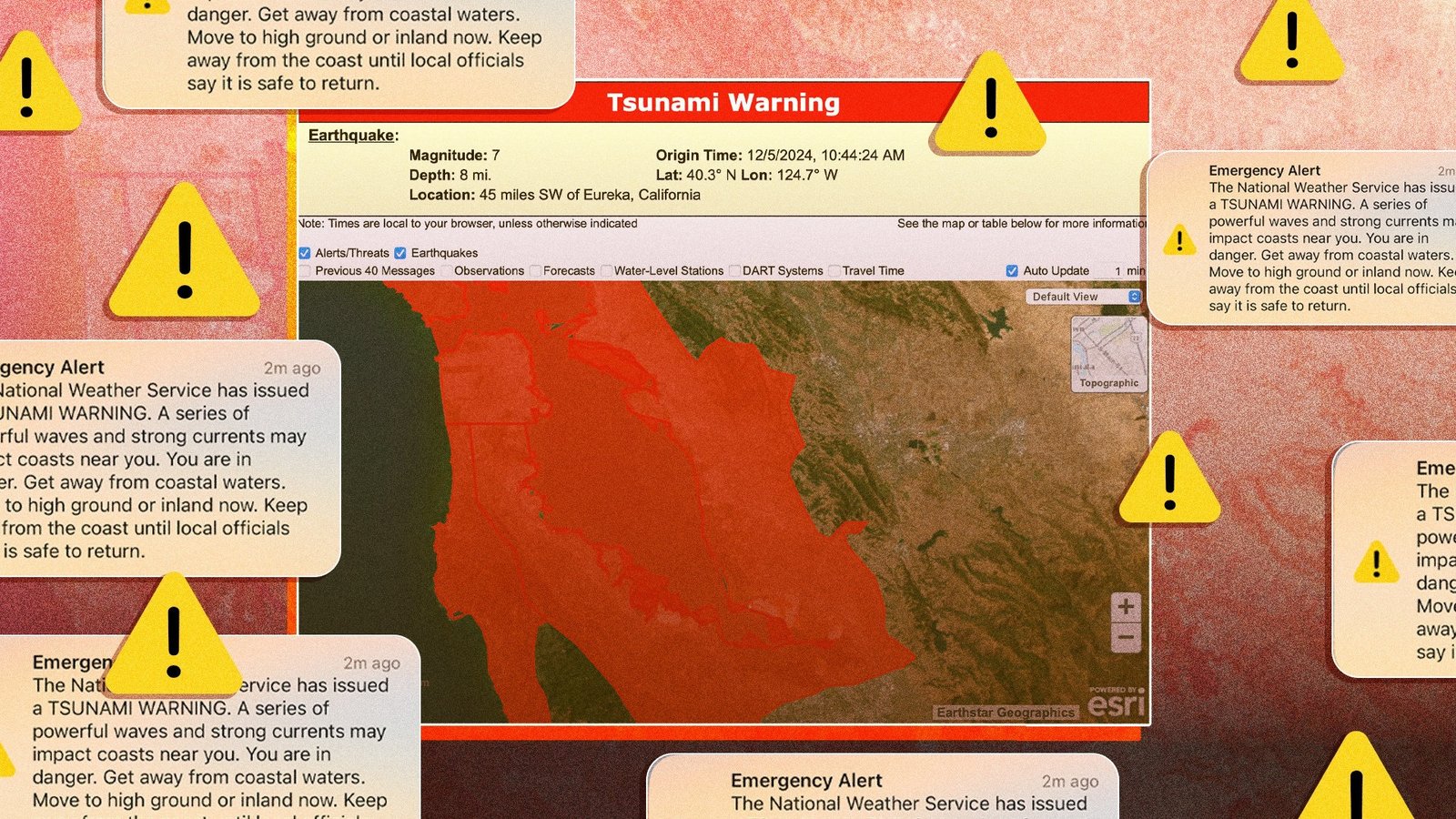 California’s tsunami alert was a mess for many. Here’s why
