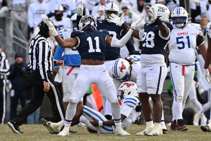 Penn State hopeful Big Ten Defensive Player of the Year Abdul Carter will be ready for Orange Bowl