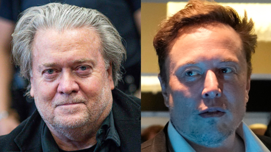 Steve Bannon tells Elon Musk to 'sit in the back and study'