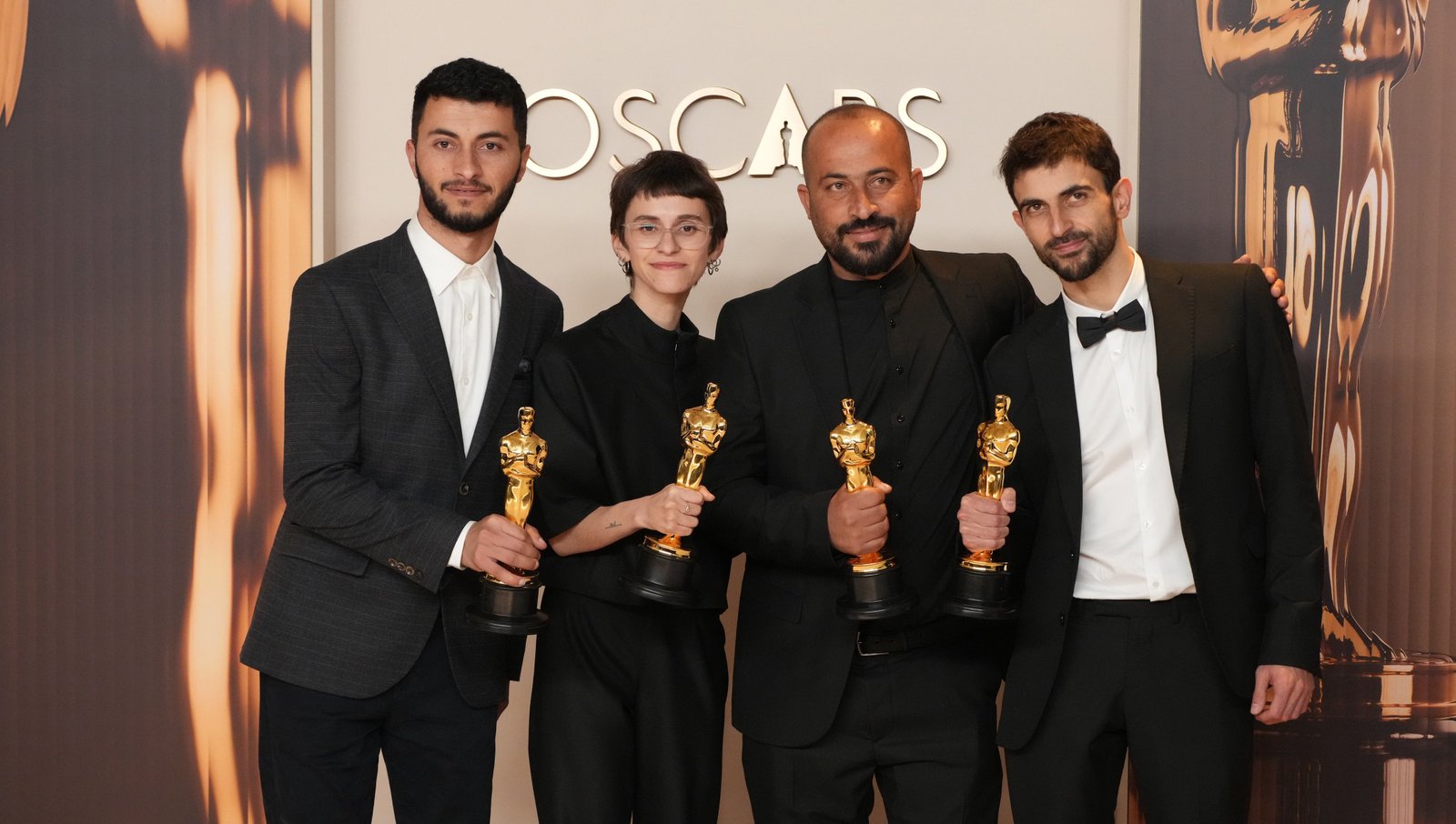 Oscar-winning Palestinian director was beaten and arrested in West Bank, co-filmmaker says
