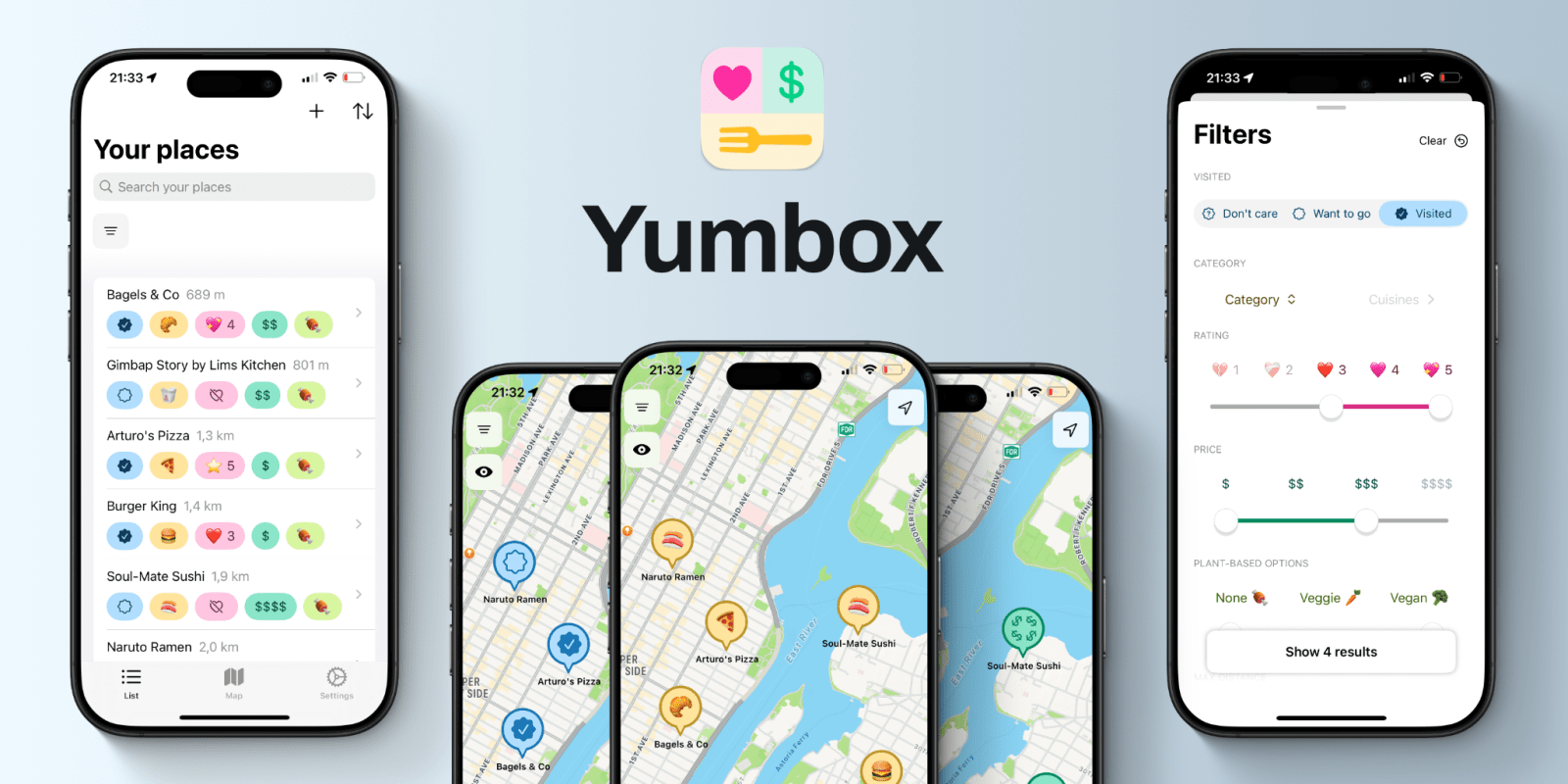 Indie App Spotlight: ‘Yumbox’ is a neat restaurant tracker for your iPhone