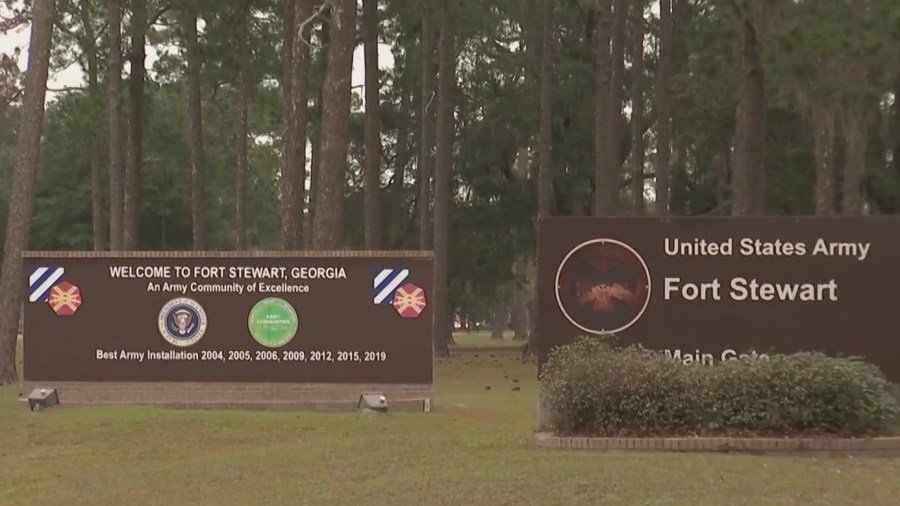 Road construction and military training on GA Highways 119 &amp; 144