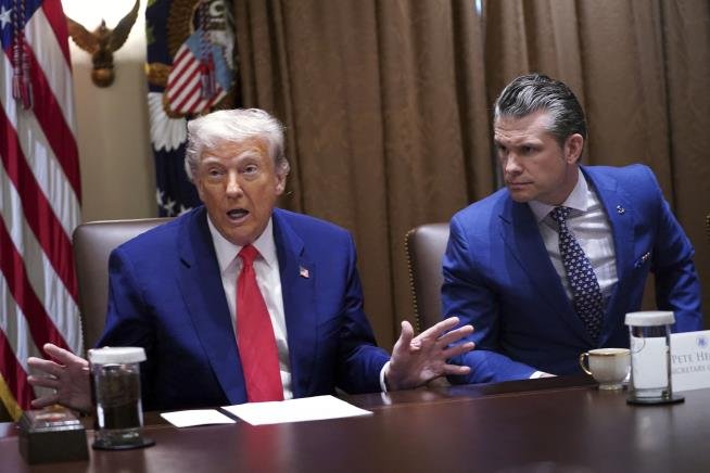 Hegseth Says He Ended 'Woke' Program Trump Made Law