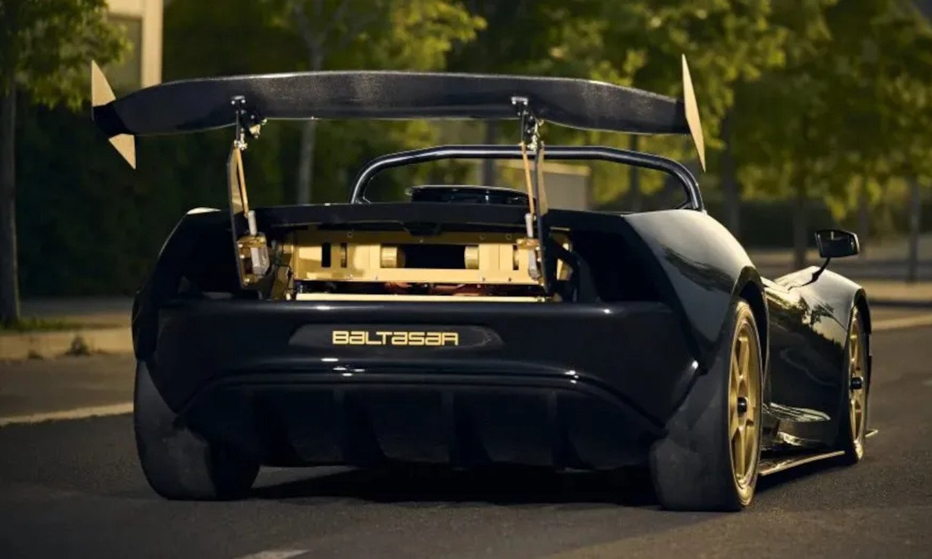 If Batman had an electric track car, this would be it, and soon it could be yours