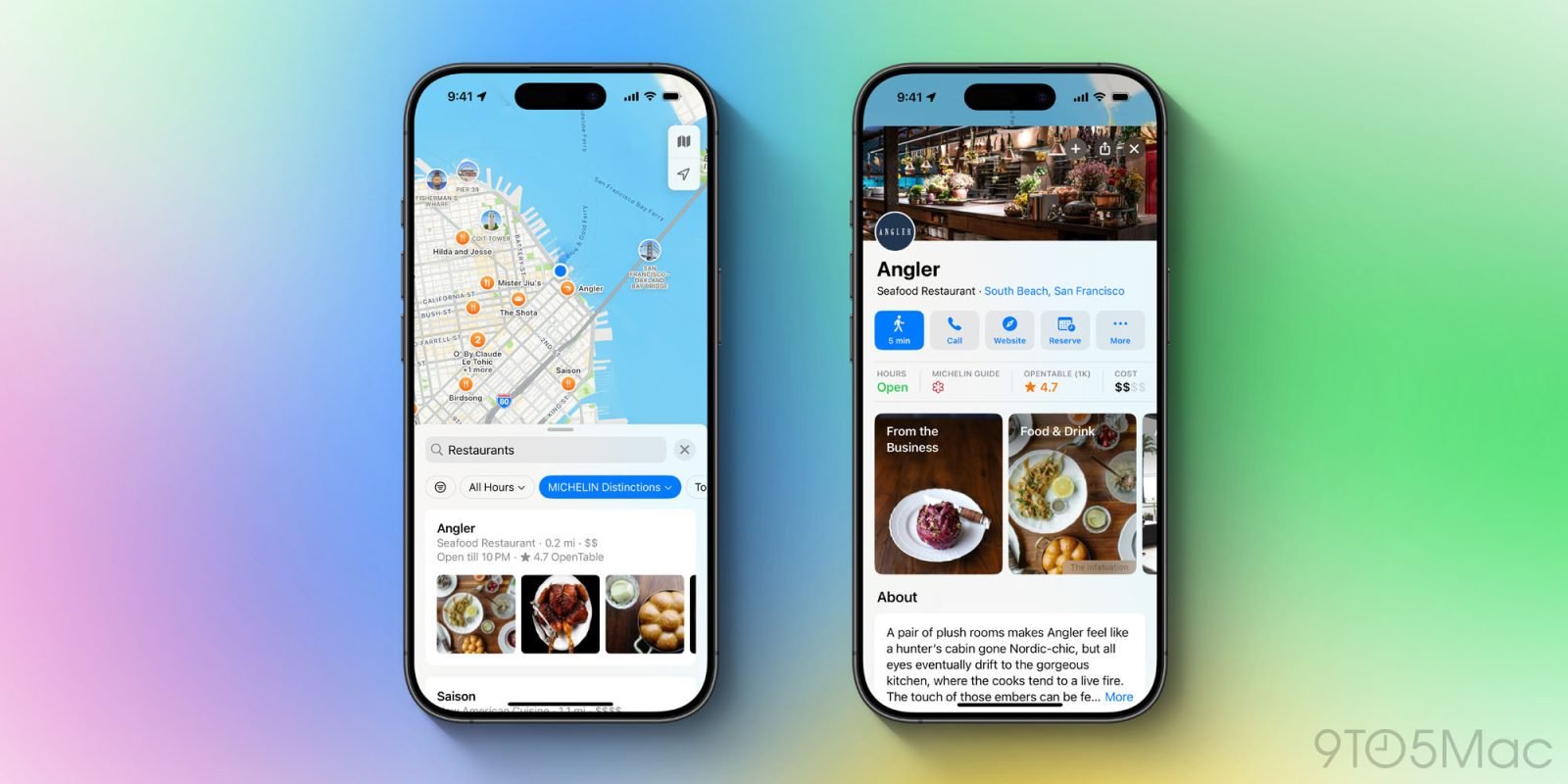 Apple Maps now highlights expert-rated restaurants, hotels, and more in the U.S.