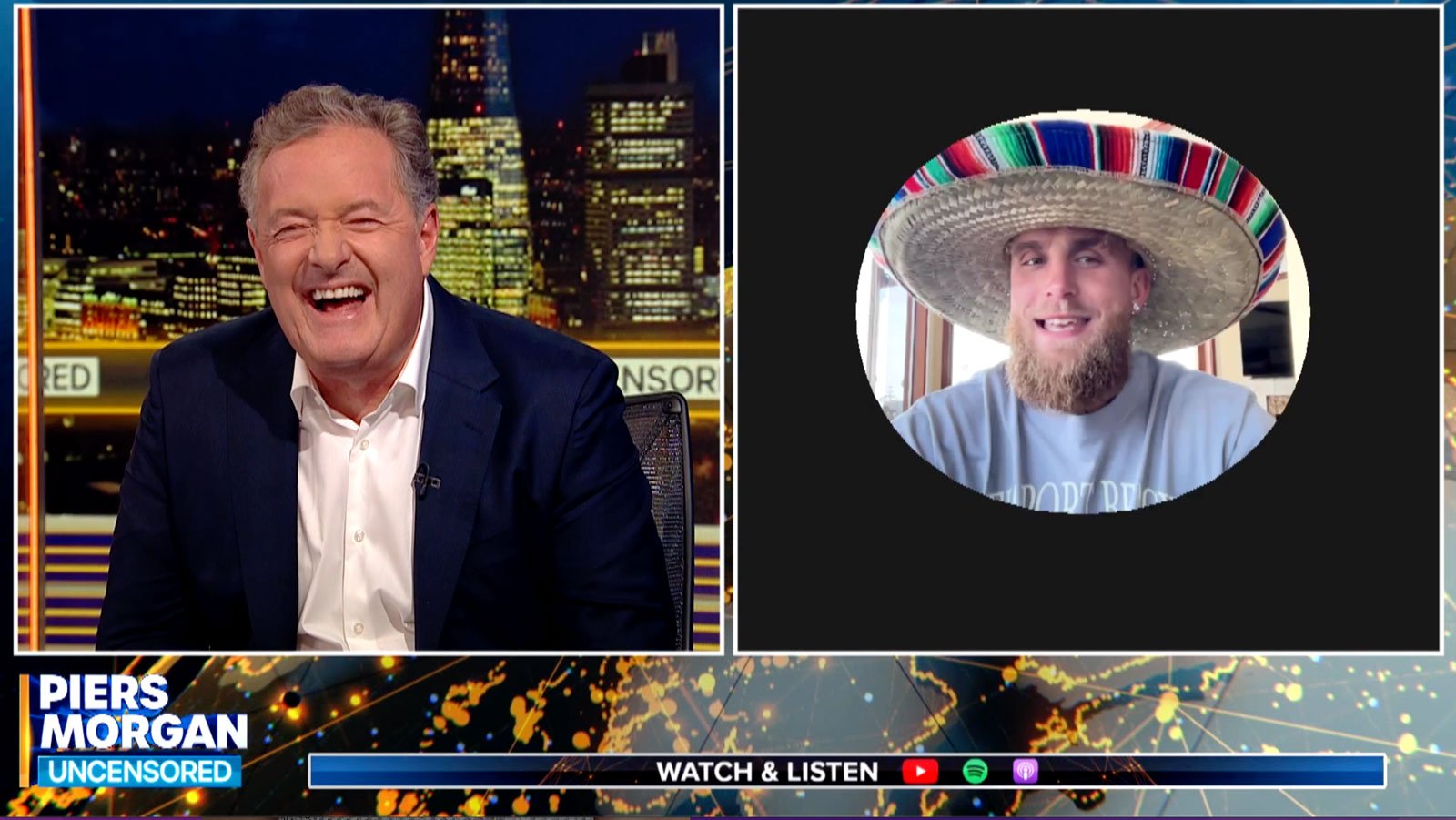 Piers Morgan Triggers Jake Paul To Storm Off Show While Promoting Match Against Julio César Chávez Jr: “I Don’t Give A F*** About Your Show”