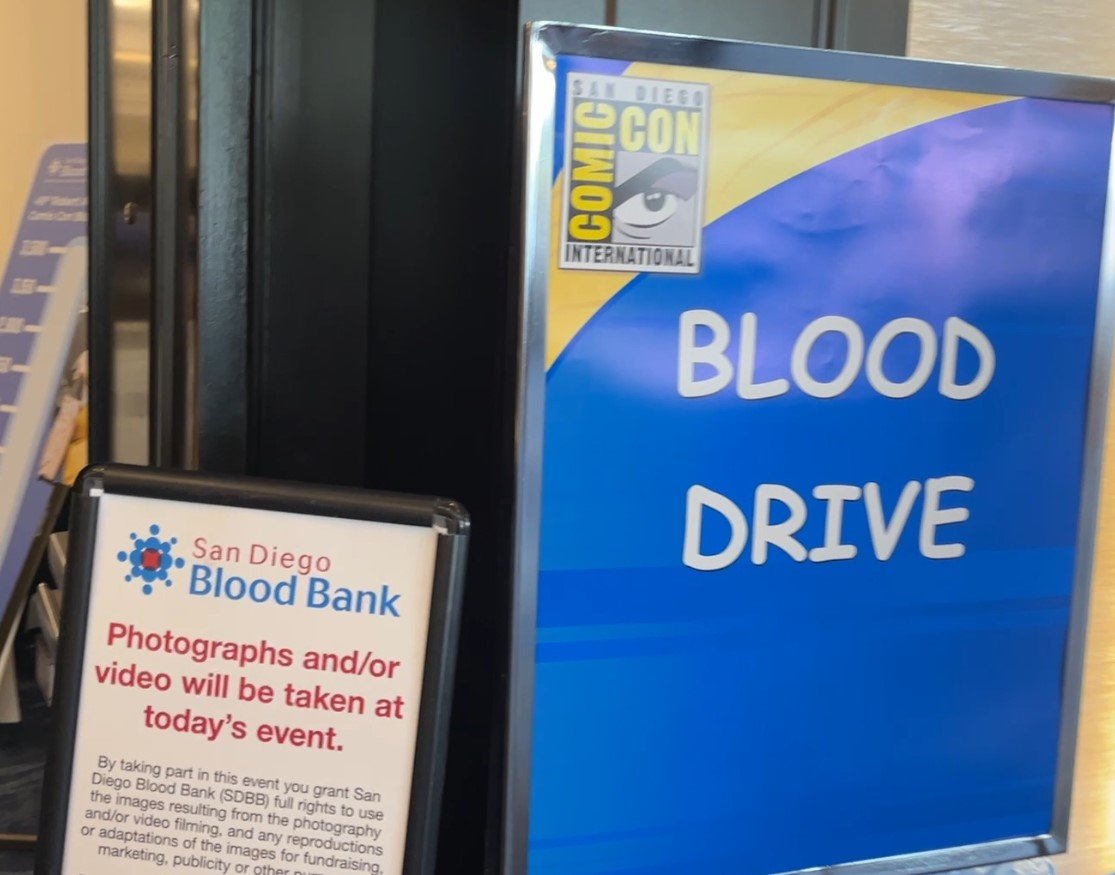 3,300 pints of blood collected at annual Comic-Con drive