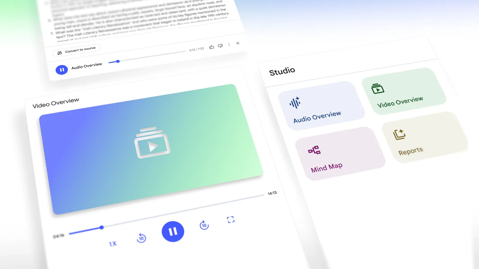 Google’s NotebookLM can now turn your notes into videos, and its new Studio is a multitasker’s dream