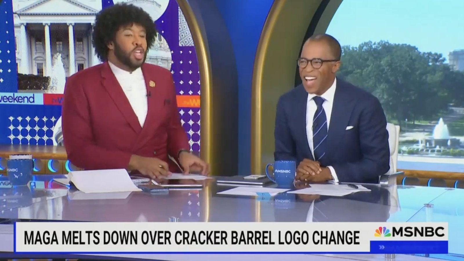 WATCH: Cable Hosts Roast MAGA Meltdown Over Cracker Barrel Logo