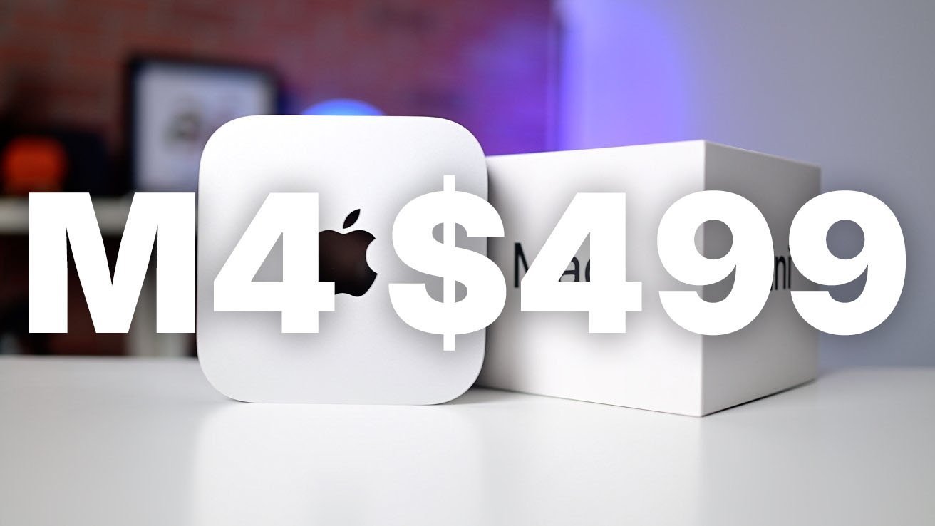 Amazon discounts M4 Mac mini to $499 during weekend sale