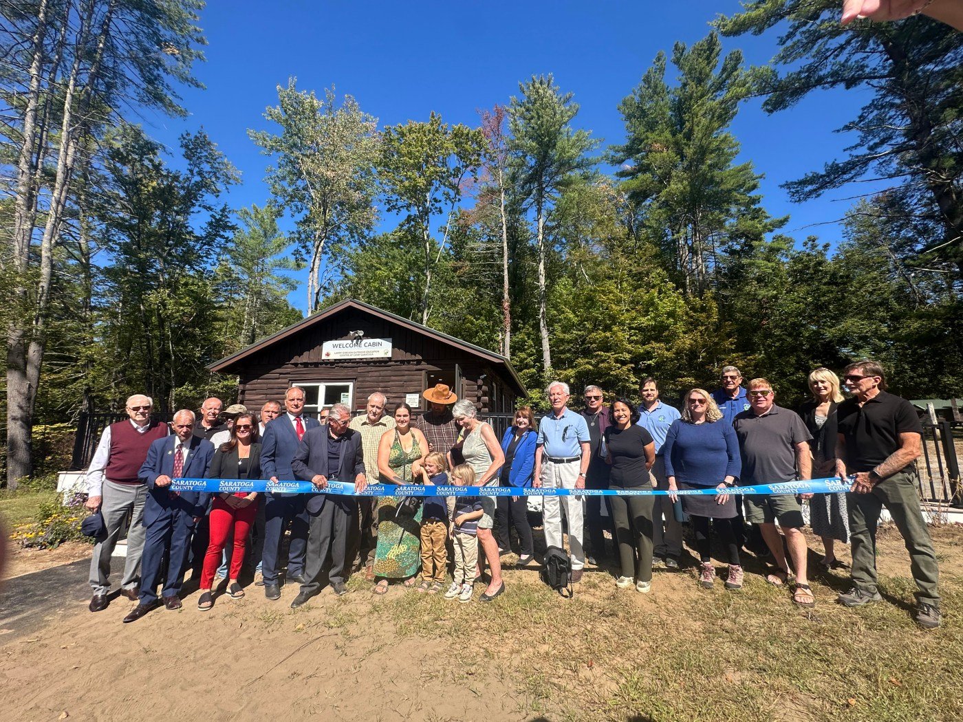 Wilton Wildlife Preserve unveils new Welcome Cabin at Camp Saratoga