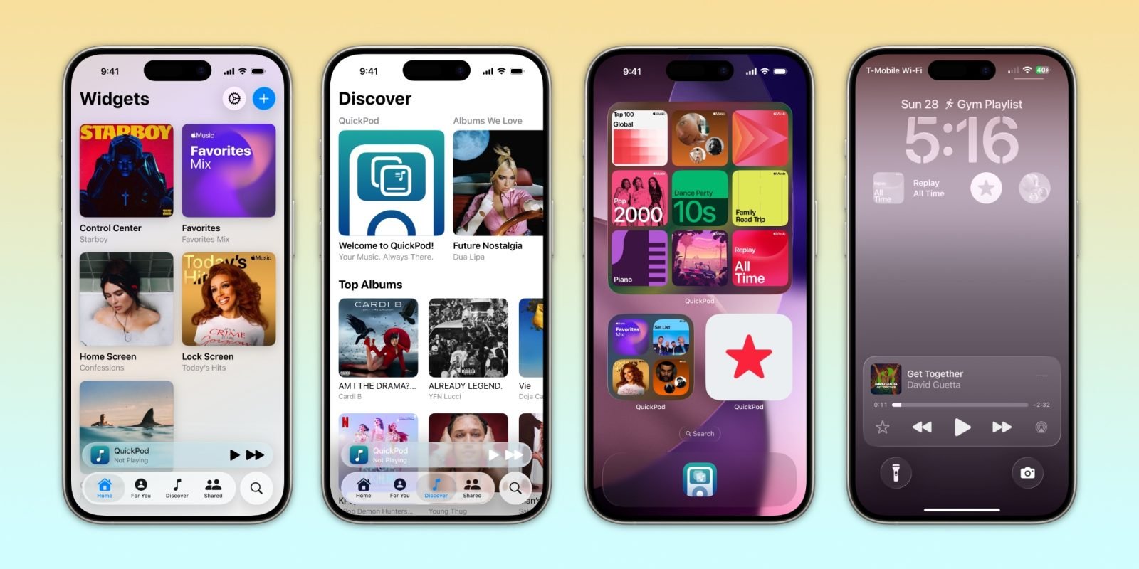 Indie App Spotlight: ‘QuickPod’ offers useful widgets for an integrated music experience