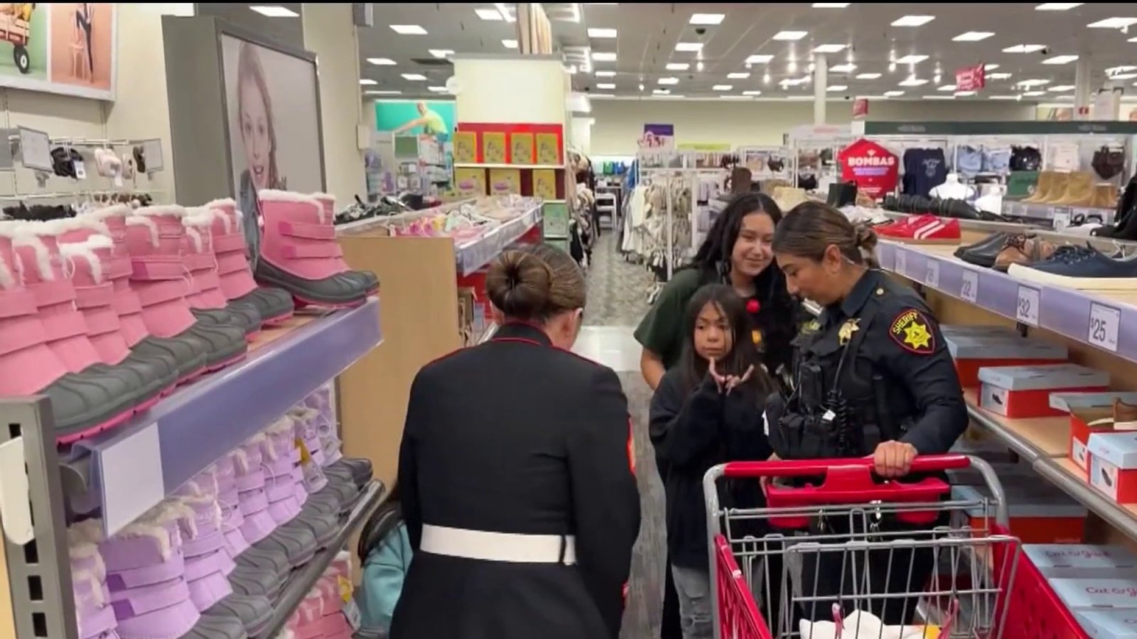 Deputies, firefighters join children at ‘Shop with a Hero' event in Redwood City
