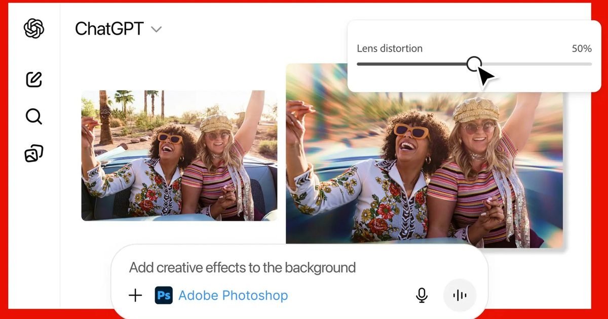 You can now use Adobe’s photo and PDF editing tools inside ChatGPT
