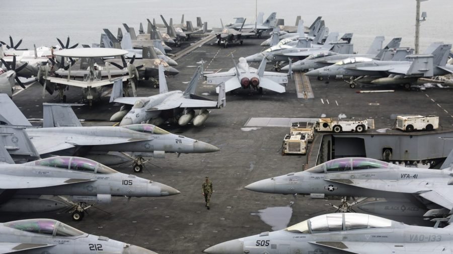 Pentagon moving carrier strike group toward Middle East amid tensions with Iran
