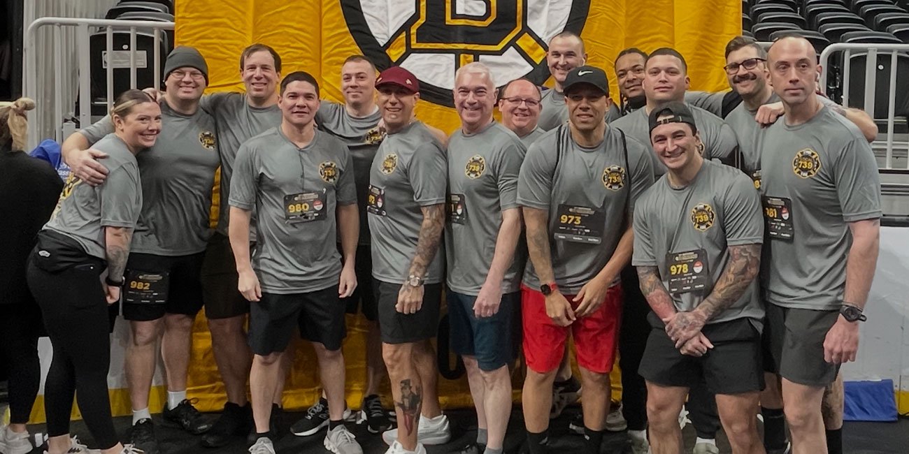 Lynn firefighters climb for the fallen