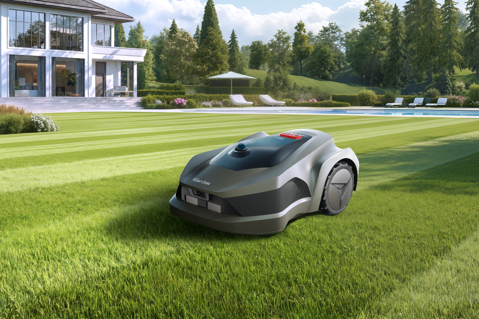 iGarden debuts wire-free robot lawn mowers with all-terrain nav at CES
