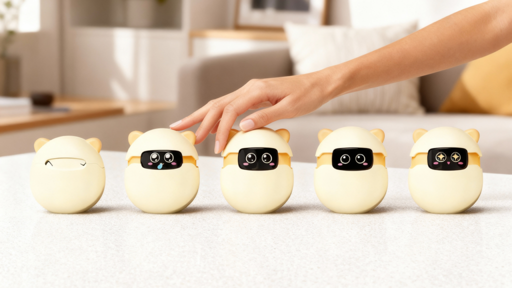 Takway unveils Tamagotchi-inspired AI pet Sweekar at CES 2026