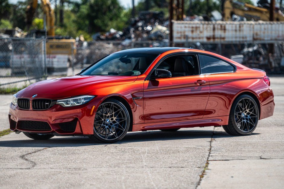 11k-Mile 2018 BMW M4 Coupe Competition Package 6-Speed