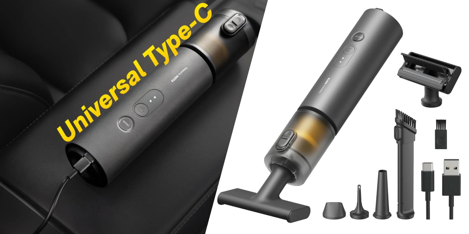 Keep your vehicle spotless with HOTO’s USB-C rechargeable car vacuum, now $60 (Reg. $80)