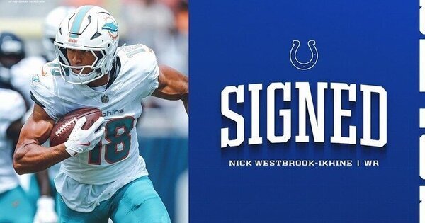 Colts sign free agent WR Nick Westbrook-Ikhine