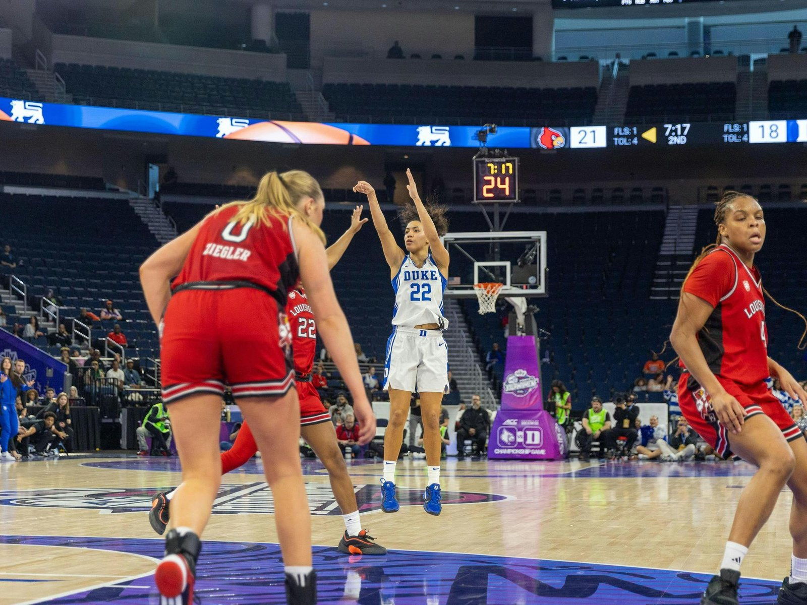 TWICE AS NICE: Duke women's basketball outlasts Louisville 70-65 in overtime for 2nd-straight ACC title