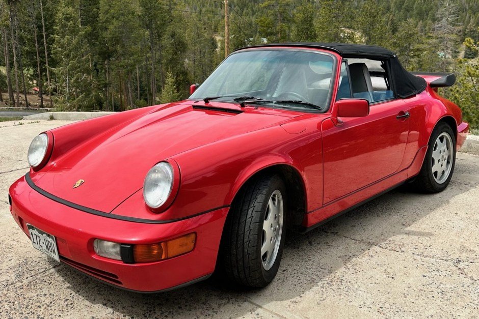 1991 Porsche 911 Carrera 2 Cabriolet at No Reserve