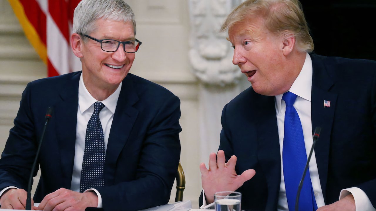 Tim Cook is among 16 US execs going to China with Trump