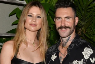 Adam Levine and Behati Prinsloo