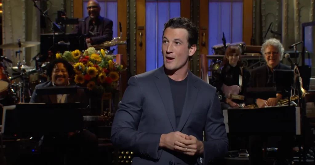 miles teller saturday night live monologue still