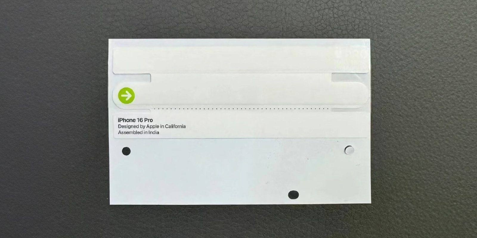 iphone 16 pro label