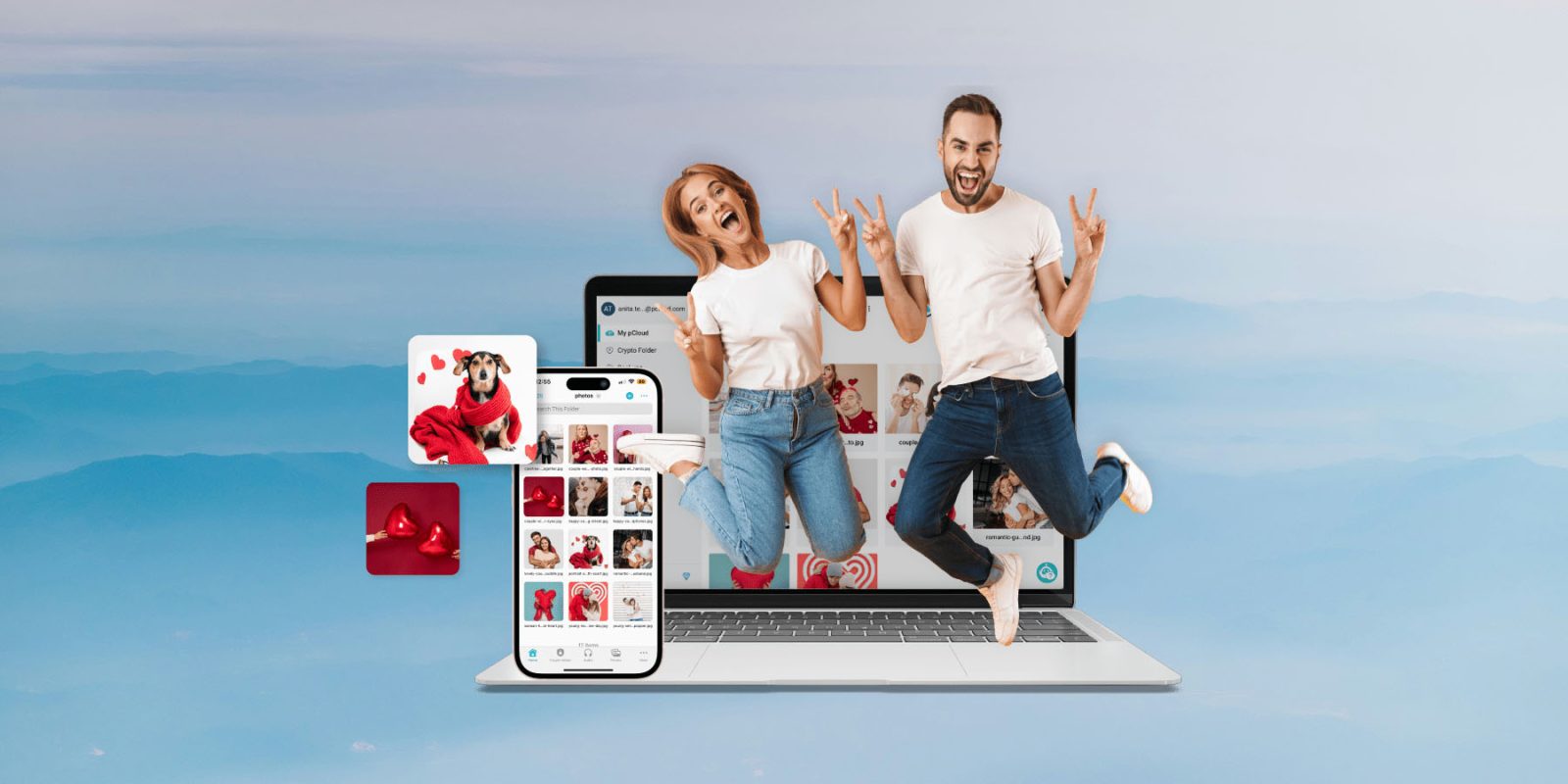 This Valentines day save 50 on pClouds Lifetime Cloud Storage plans
