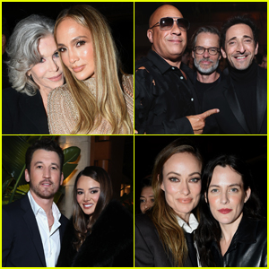 stars at caa pre oscars party