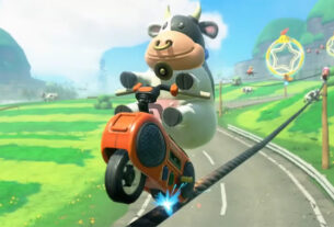 Mario Kart World cow
