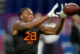 mar 1 2025 indianapolis usa virginia tech wideout