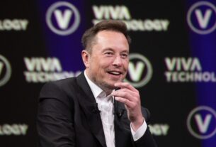 Paris France June 16 2023 Elon Musk