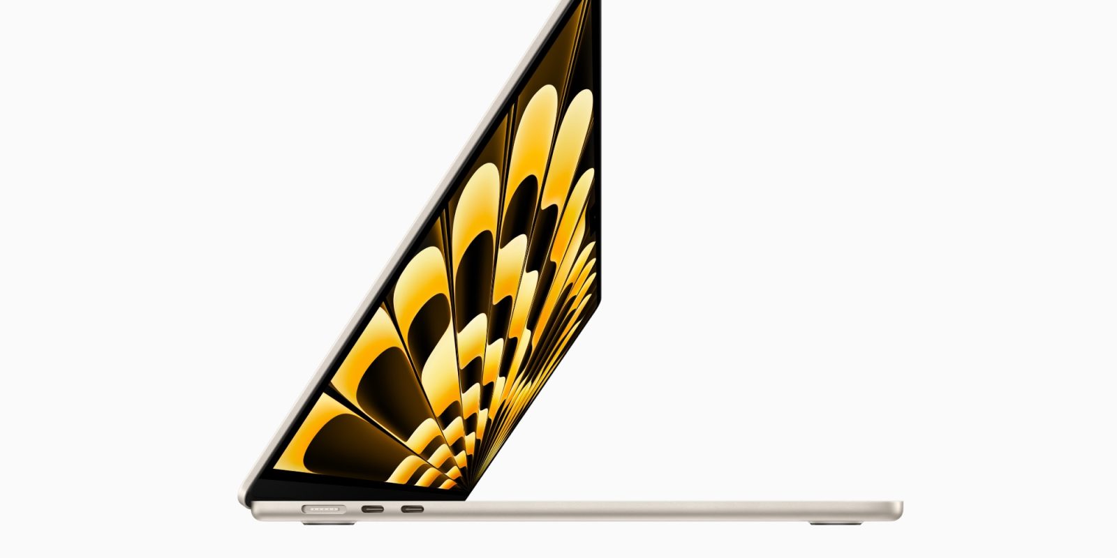 m3 macbook air yellow