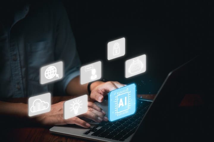 Businessman Using Technology Ai Artifici