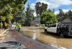 cupertino water line rupture flooded homes sept 5 1