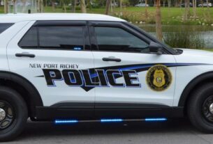 new port richey police car 1