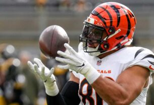 cincinnati bengals tight end noah fant 86 catches