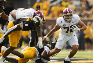 ncaa football alabama at missouri