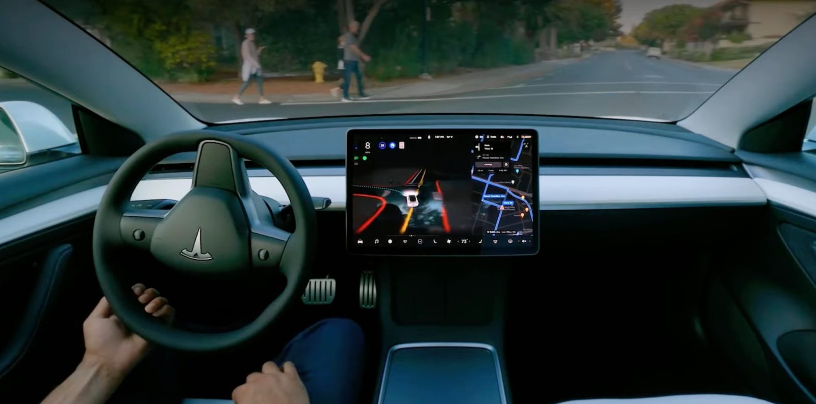 Tesla Full Self Driving Beta Hero