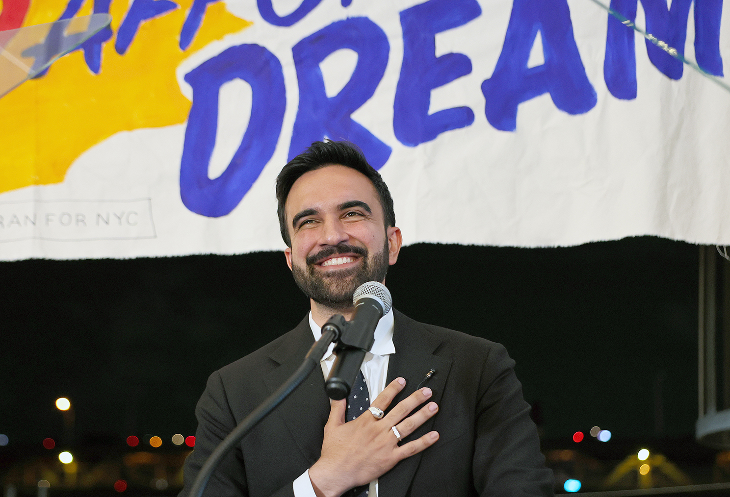 US NEWS NYC ADAMS MAMDANI GET